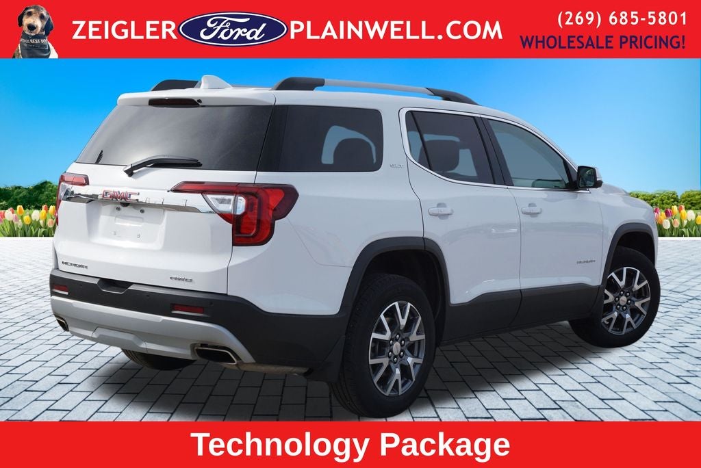 2023 GMC Acadia SLT LUX TECH & PREFERED PKG NAV 3RD ROW 4X4 TOW PKG