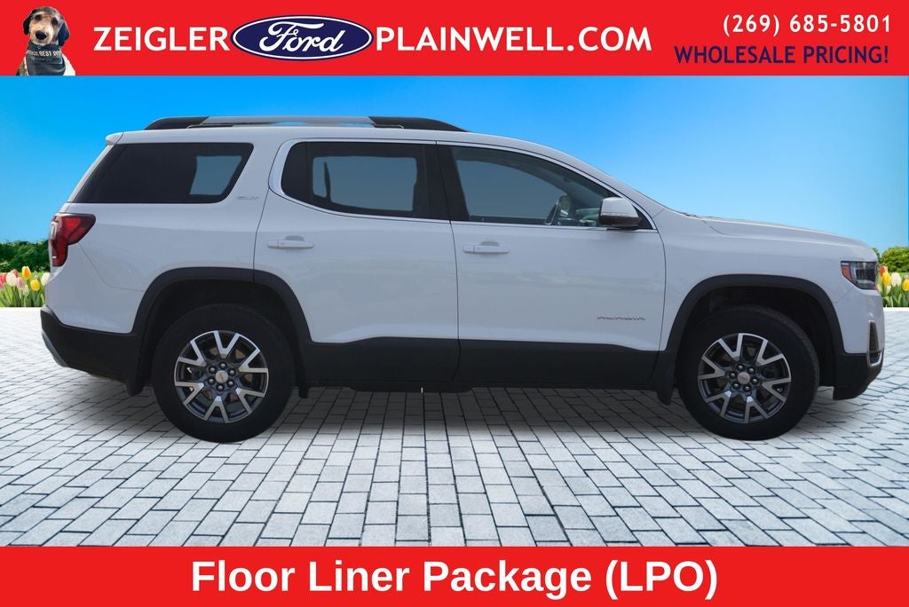 2023 GMC Acadia SLT LUX TECH & PREFERED PKG NAV 3RD ROW 4X4 TOW PKG