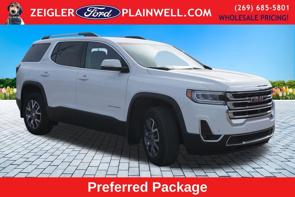 2023 GMC Acadia SLT LUX TECH & PREFERED PKG NAV 3RD ROW 4X4 TOW PKG