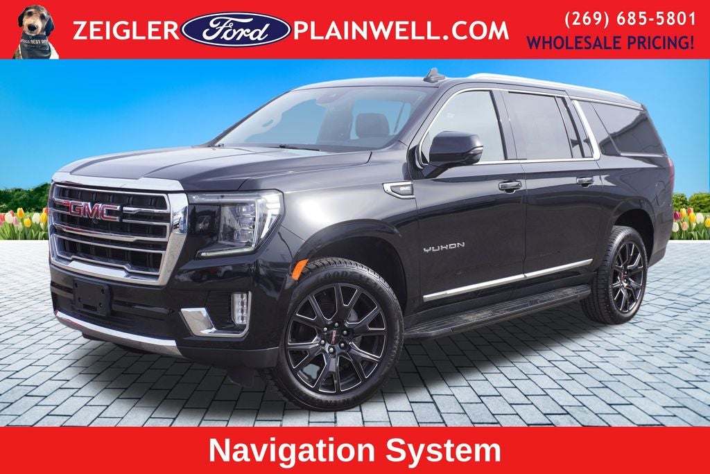 2023 GMC Yukon XL SLT SLT Premium Package with Panoramic Power Sunroof