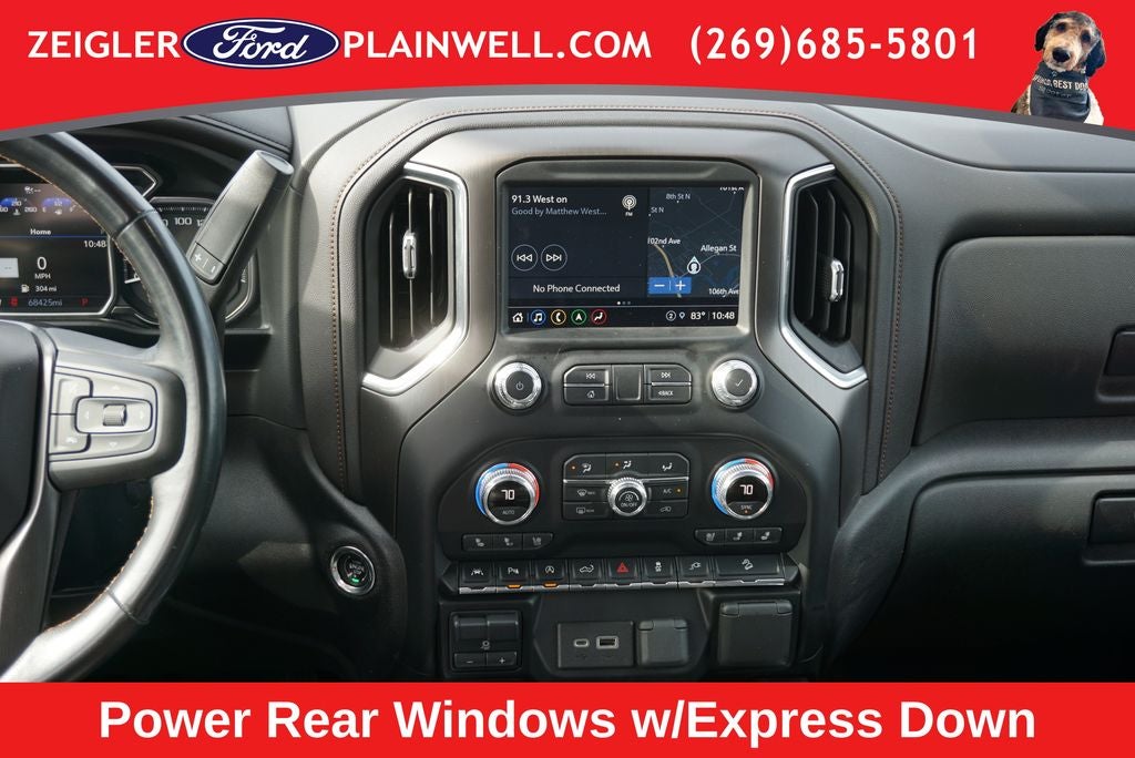 2021 GMC Sierra 1500 AT4 Premium Pkg 4x4 Leather Power Moonroof R Camera