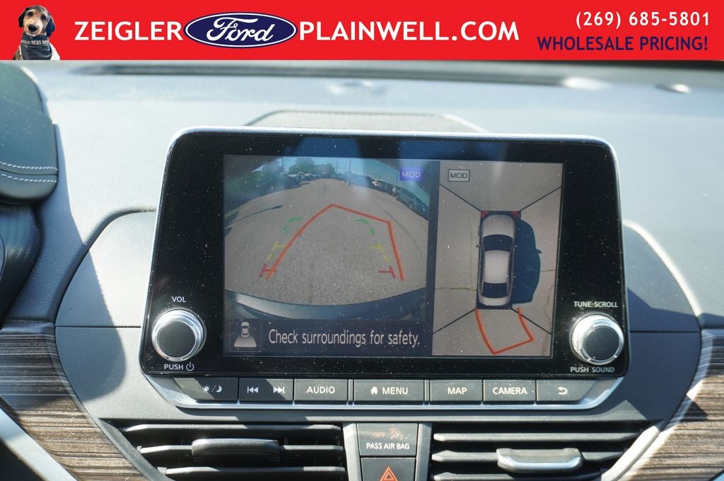 2019 Nissan Altima 2.5 Platinum AWD NAV Heated Leather Heated Steering Power Moonr