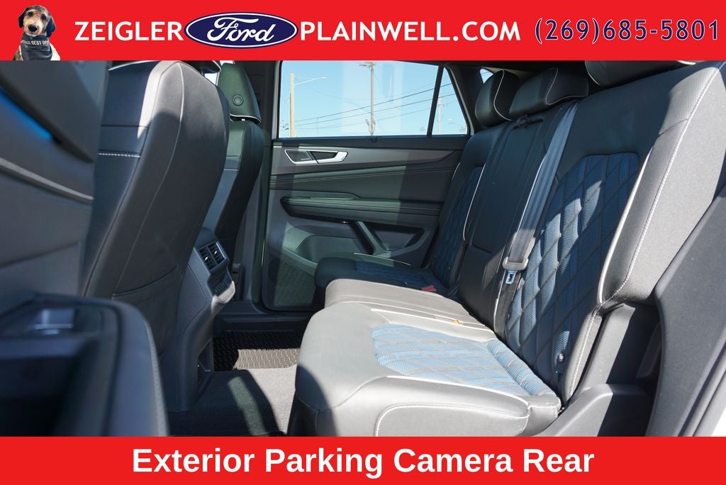 2025 Volkswagen Atlas Cross Sport 2.0T SEL Premium R-Line AWD Panoramic Roof Nav Leather Harmon Kardon Blis
