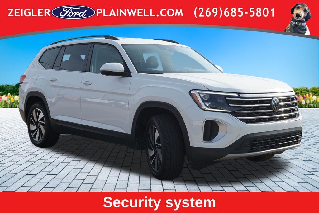 2025 Volkswagen Atlas 2.0T SE w/Technology Leather Rear Camera Power Liftgate