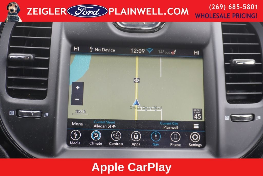 2021 Chrysler 300 S Panoramic Moonroof Navigation Heated Leather Rear