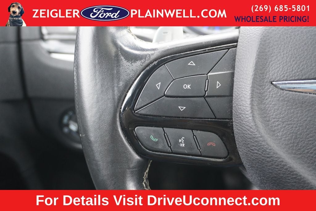 2021 Chrysler 300 S Panoramic Moonroof Navigation Heated Leather Rear