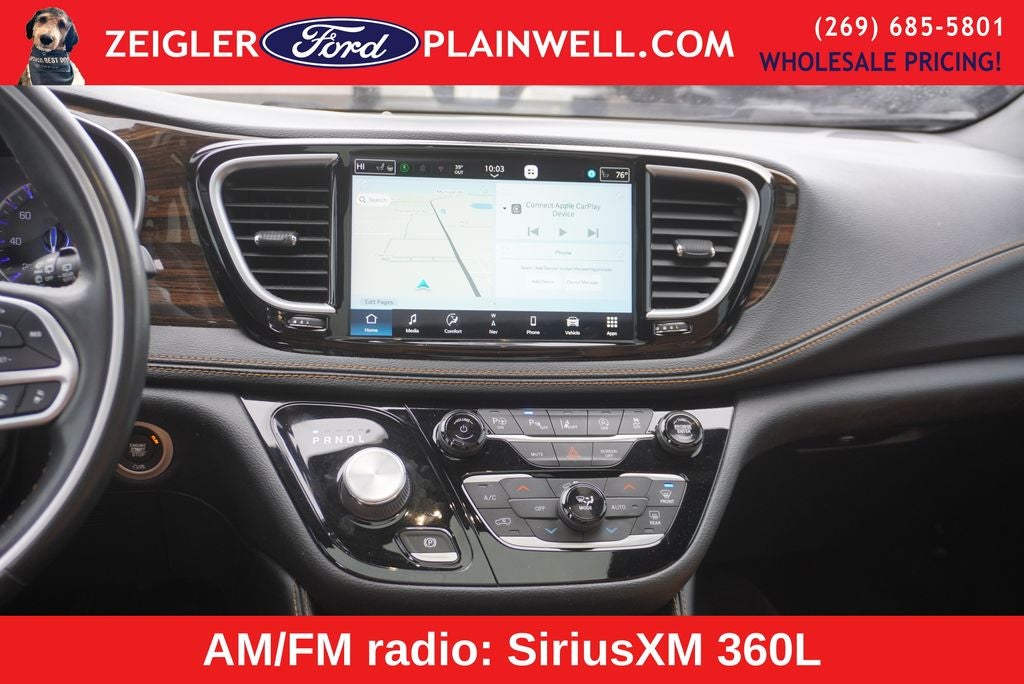 2021 Chrysler Pacifica Pinnacle Awd Panoramic Roofs Heated Leather DVDs Nav