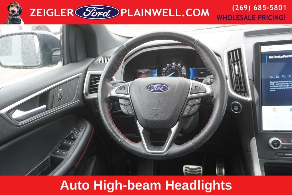 2024 Ford Edge ST Line AWD Panoramic Roof Heated Seats & Steering Convien