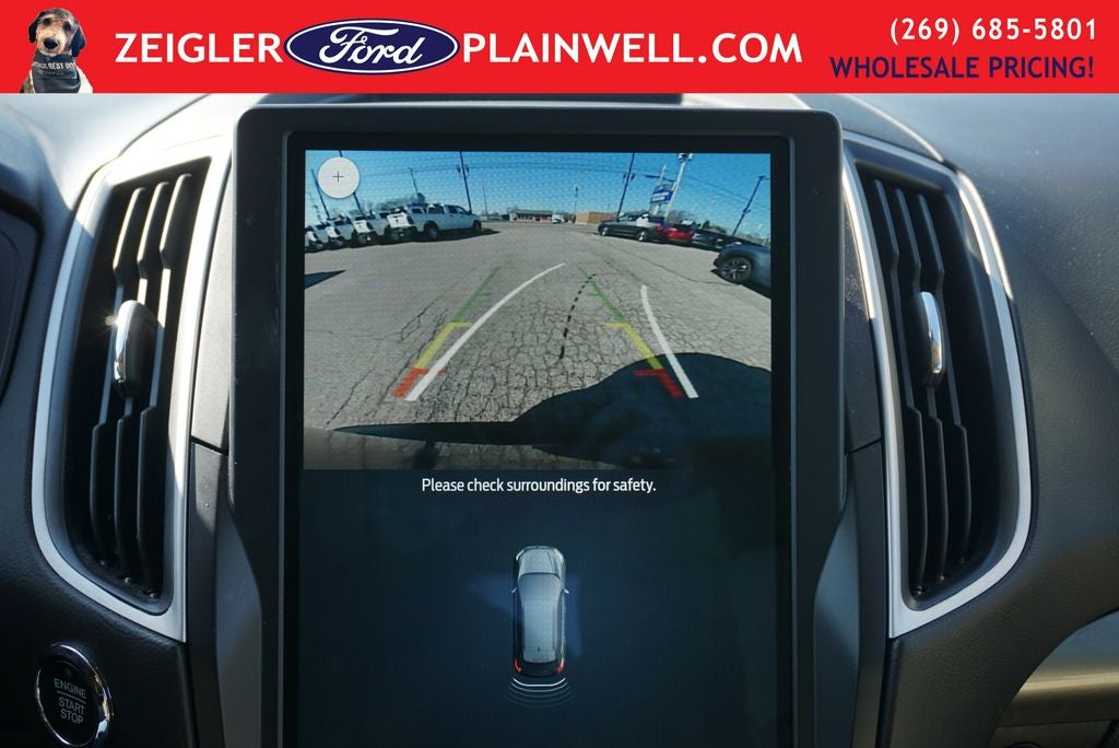 2023 Ford Edge SEL AWD Leather Rear Camera