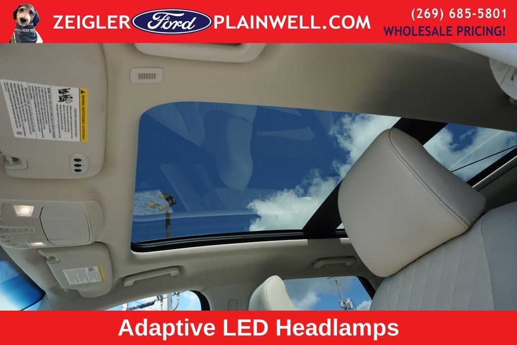 2024 Ford Edge Titanium AWD Panoramic Roof Heated Cooled Leather Navigatio