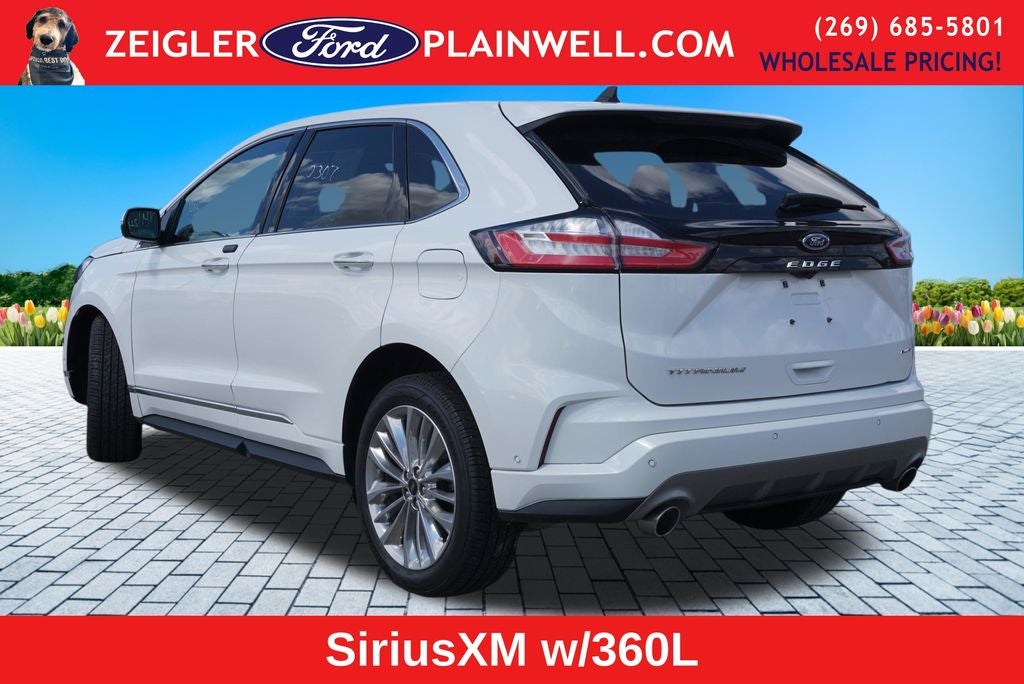 2024 Ford Edge Titanium AWD Panoramic Roof Heated Cooled Leather Navigatio