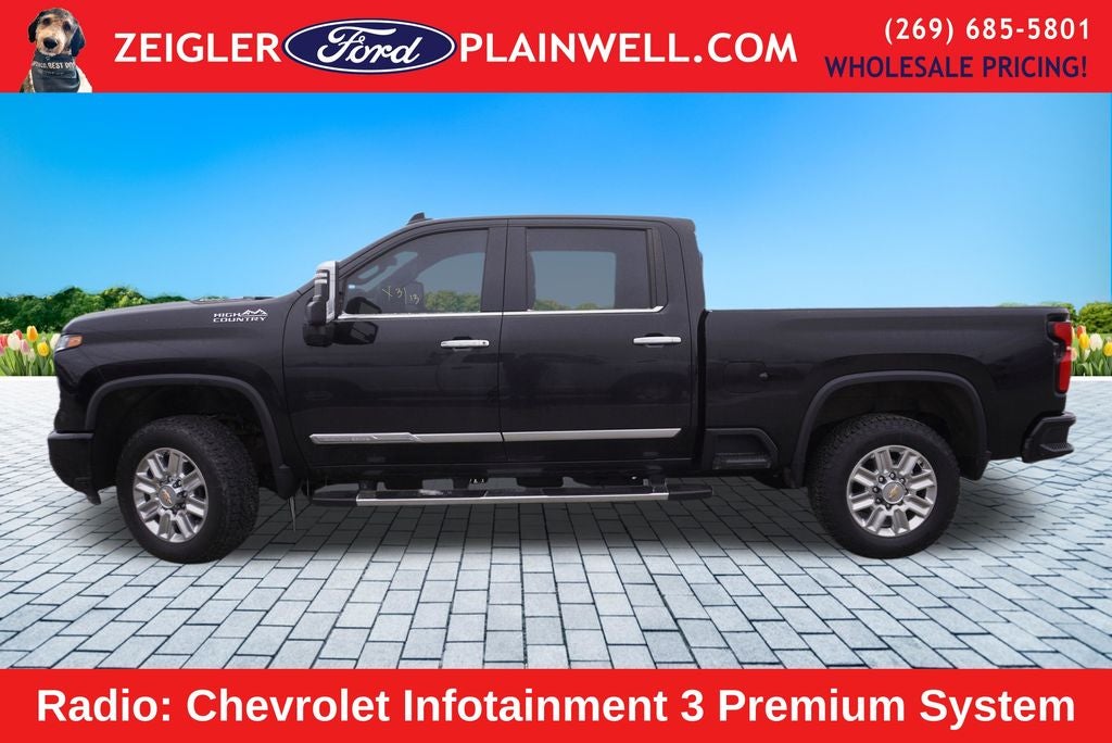 2024 Chevrolet Silverado 2500HD High Country Crew Cab 4x4 Duramax Turbo Diesel Leather Nav Moon