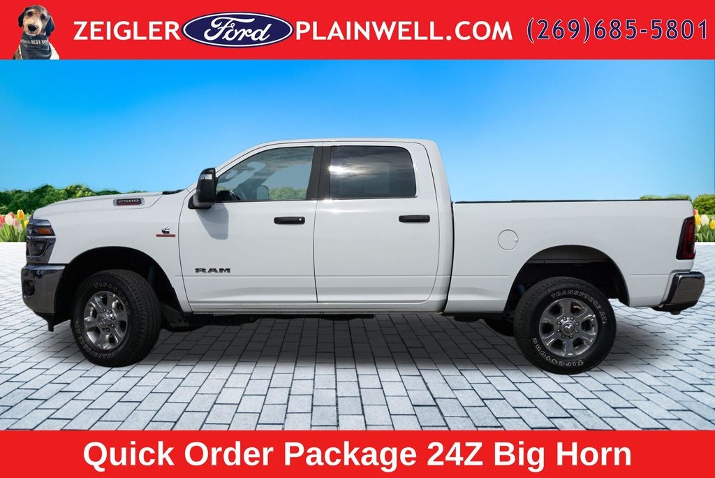 2025 RAM 2500 Big Horn Crew Cab 4x4 Cummings Turbo Diesel OFF Road Pkg