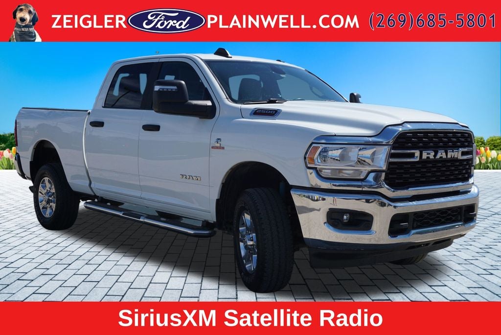 2024 RAM 2500 Big Horn CREW CAB 4X4 CUMMINGS TURBO DIESEL 4X4 PLOW PREP P