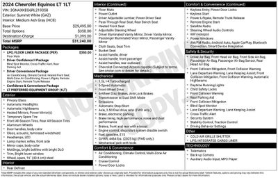 2024 Chevrolet Equinox LT Rear Camera Power Seat