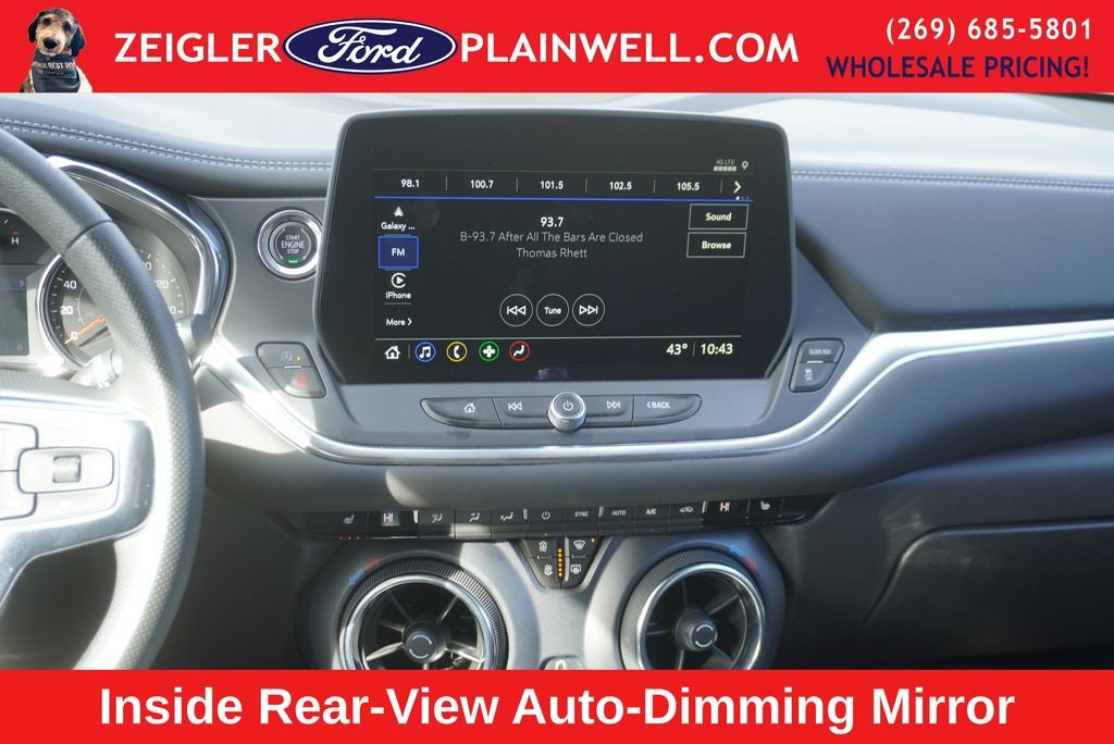 2024 Chevrolet Blazer LT Rear Camera Keyless Entry Start Power Seat Alloys