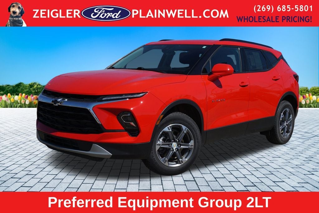2023 Chevrolet Blazer LT AWD Blis Heated Seats Conveience Drivers Confiden
