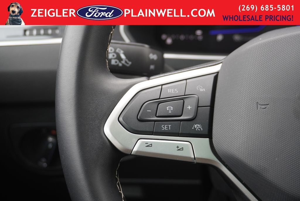 2024 Volkswagen Tiguan 2.0T SE Panoramic Moonroof Heated Leather Rear Camera 3rd