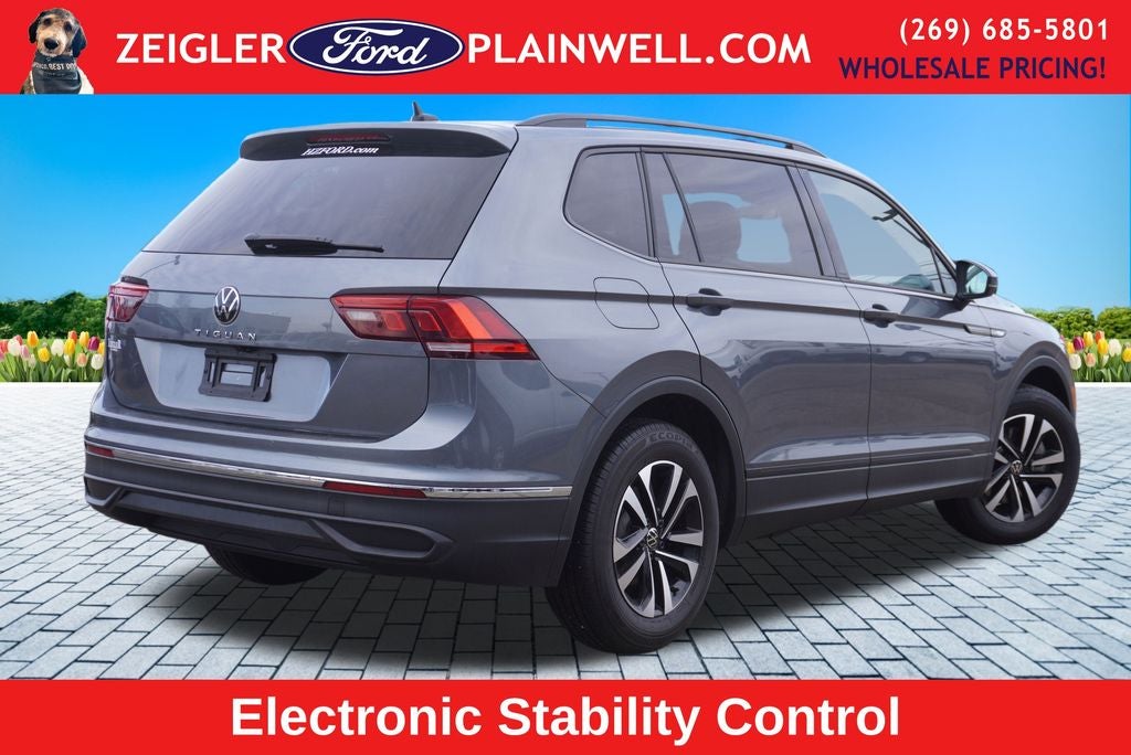 2024 Volkswagen Tiguan 2.0T S 3RD ROW SEAT REAR CAMERA