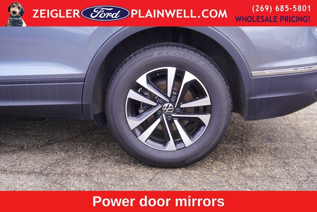 2024 Volkswagen Tiguan 2.0T S 3RD ROW SEAT REAR CAMERA