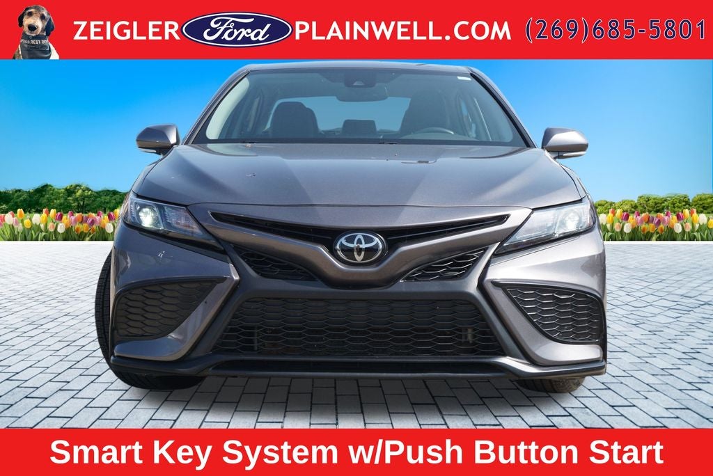 2022 Toyota Camry SE AWD HEATED LEATHER SEATS & STEERING REAR CAMERA