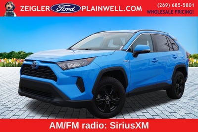 2021 Toyota RAV4 Hybrid LE AWD Rear Camera Lane Departure Black Edition