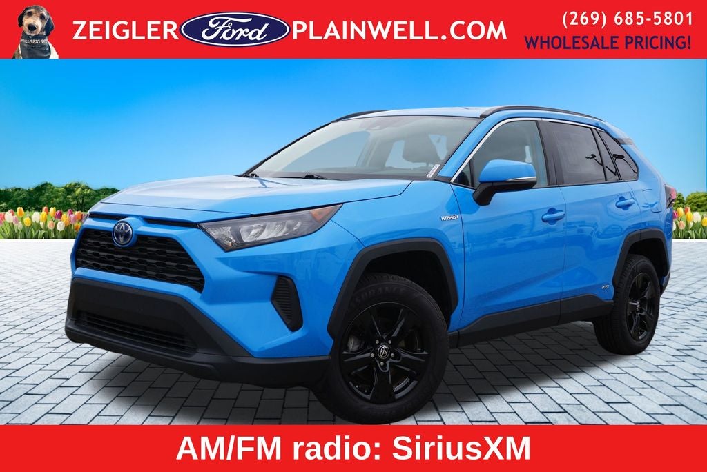 2021 Toyota RAV4 Hybrid LE AWD Rear Camera Lane Departure Black Edition