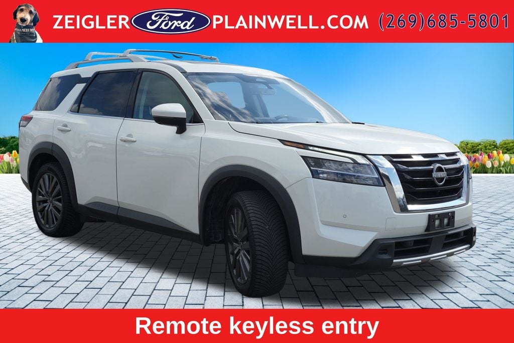 2023 Nissan Pathfinder SL Premium Pkg Panoramic Roof H Leather Bose 360 Came