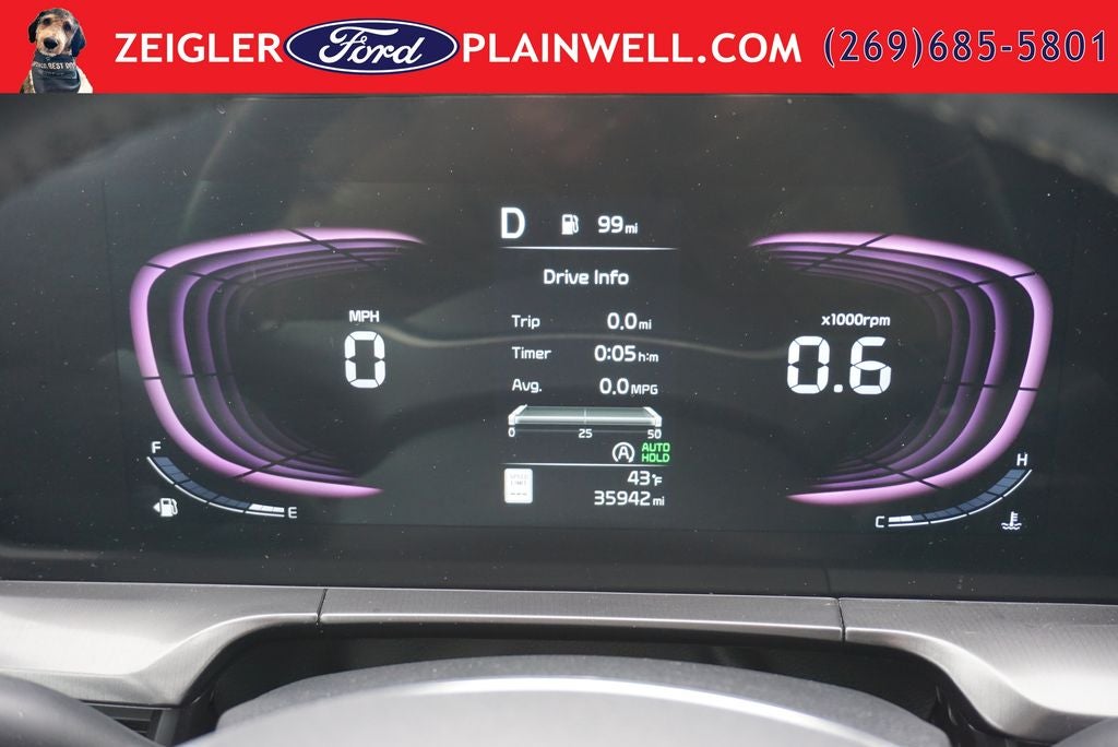 2025 Kia Telluride S V6 AWD Leather Power Moonroof Navigation Blis Blac