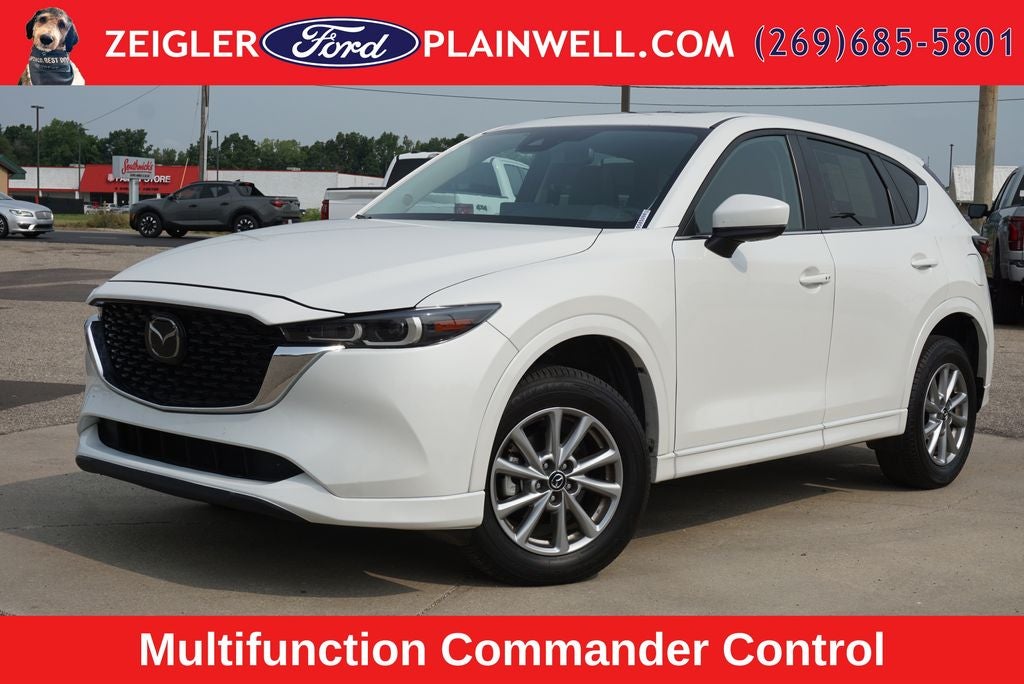 2025 Mazda Mazda CX-5 2.5 S Preferred Package AWD Power Moonroof Heated Leather Rear Camera