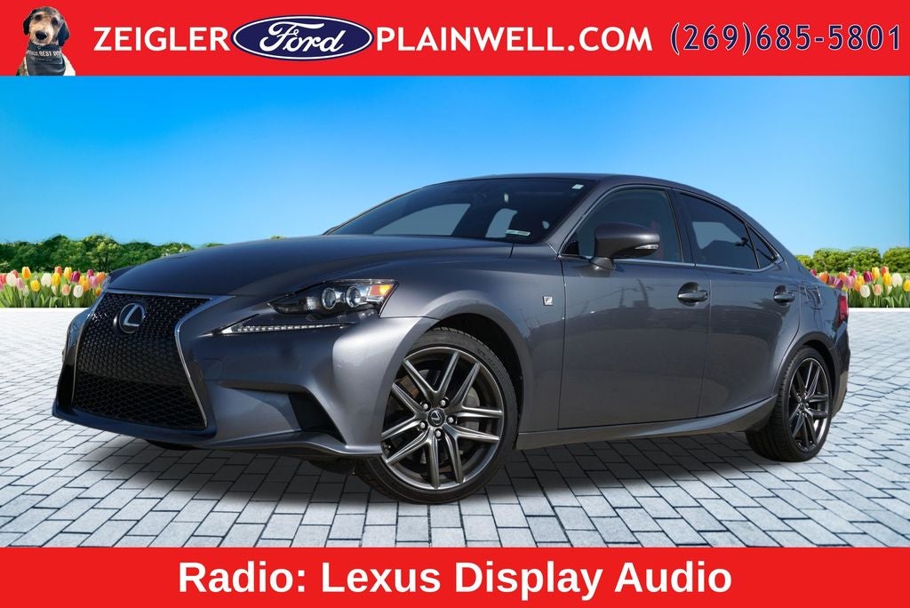 2016 Lexus IS 350 F SPORT AWD MOON ROOF HTD LEATHER REMOTE START