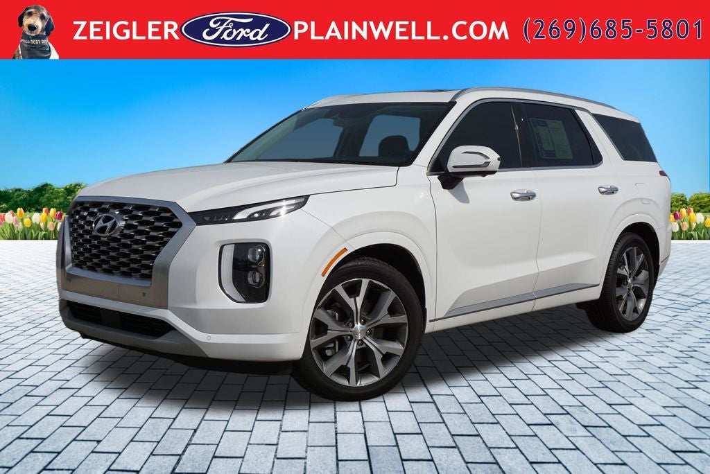 2022 Hyundai Palisade Limited 4x4 Heated Leather Power Moonroof Navigation 3rd R