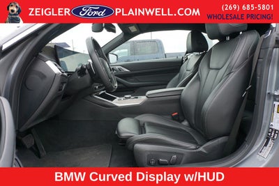 2025 BMW 4 Series 430i xDrive AWD CONVERTIBLE PREMIUM PKG NAVIGATION HEADS UP DI