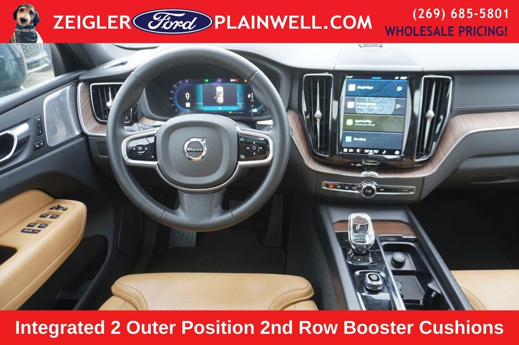 2023 Volvo XC60 B5 Ultimate Bright Theme PANORAMIC ROOF AWD HEATED LEATHER REAR CAMERA