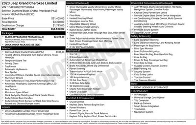 2023 Jeep Grand Cherokee Limited 4x4