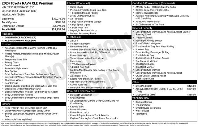 2024 Toyota RAV4 XLE Premium