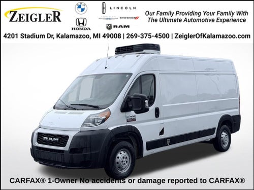 2021 RAM ProMaster 2500 Cargo Van High Roof 159' WB
