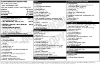 2023 Buick Enclave Essence