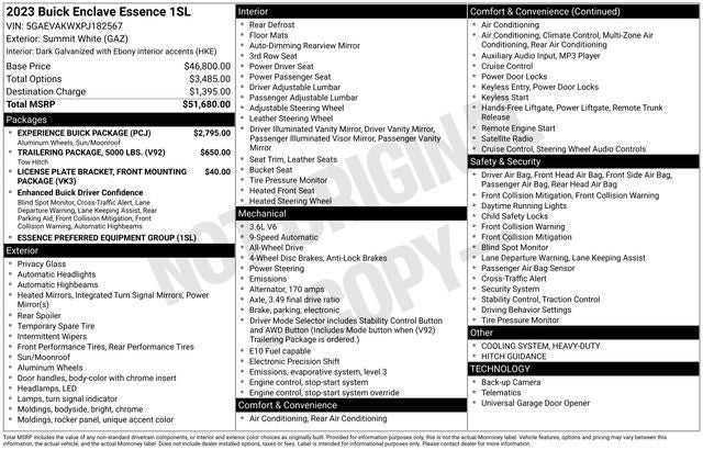 2023 Buick Enclave Essence