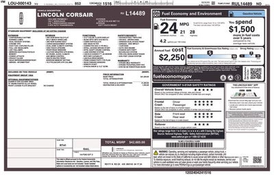 2024 Lincoln Corsair Premiere