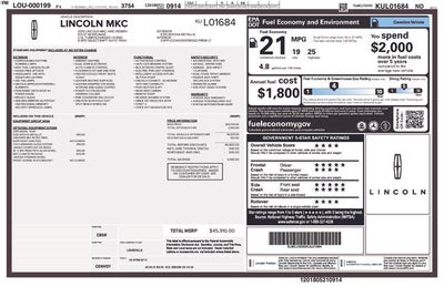 2019 Lincoln MKC Reserve