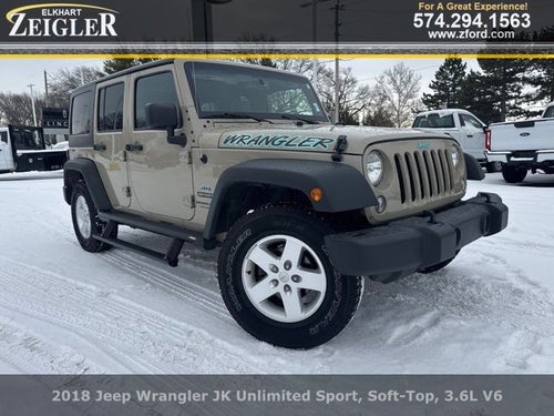 2018 Jeep Wrangler JK Unlimited Sport