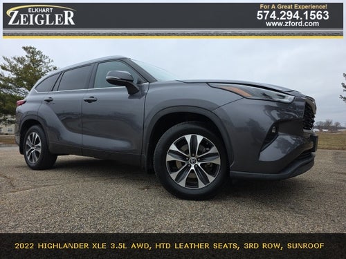 2022 Toyota Highlander XLE