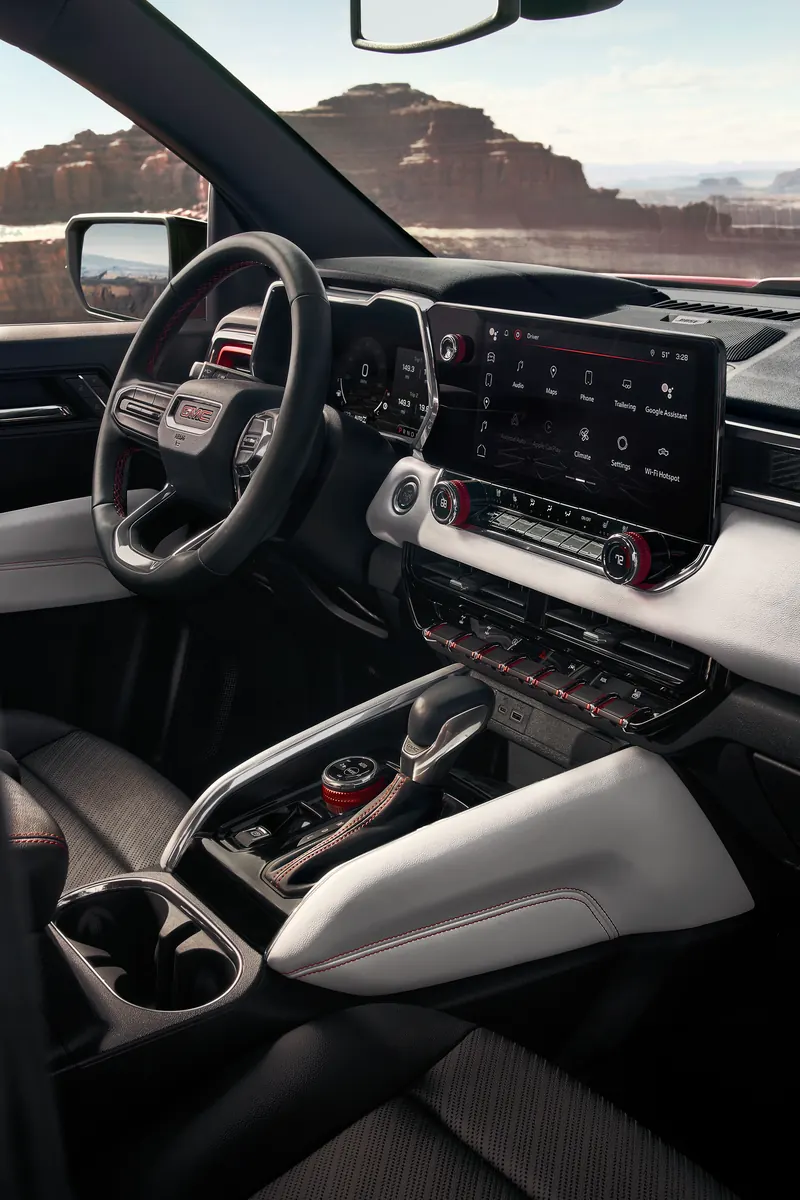 2026 GMC Canyon infotainment system at Zeigler GMC of Holland in Holland MI